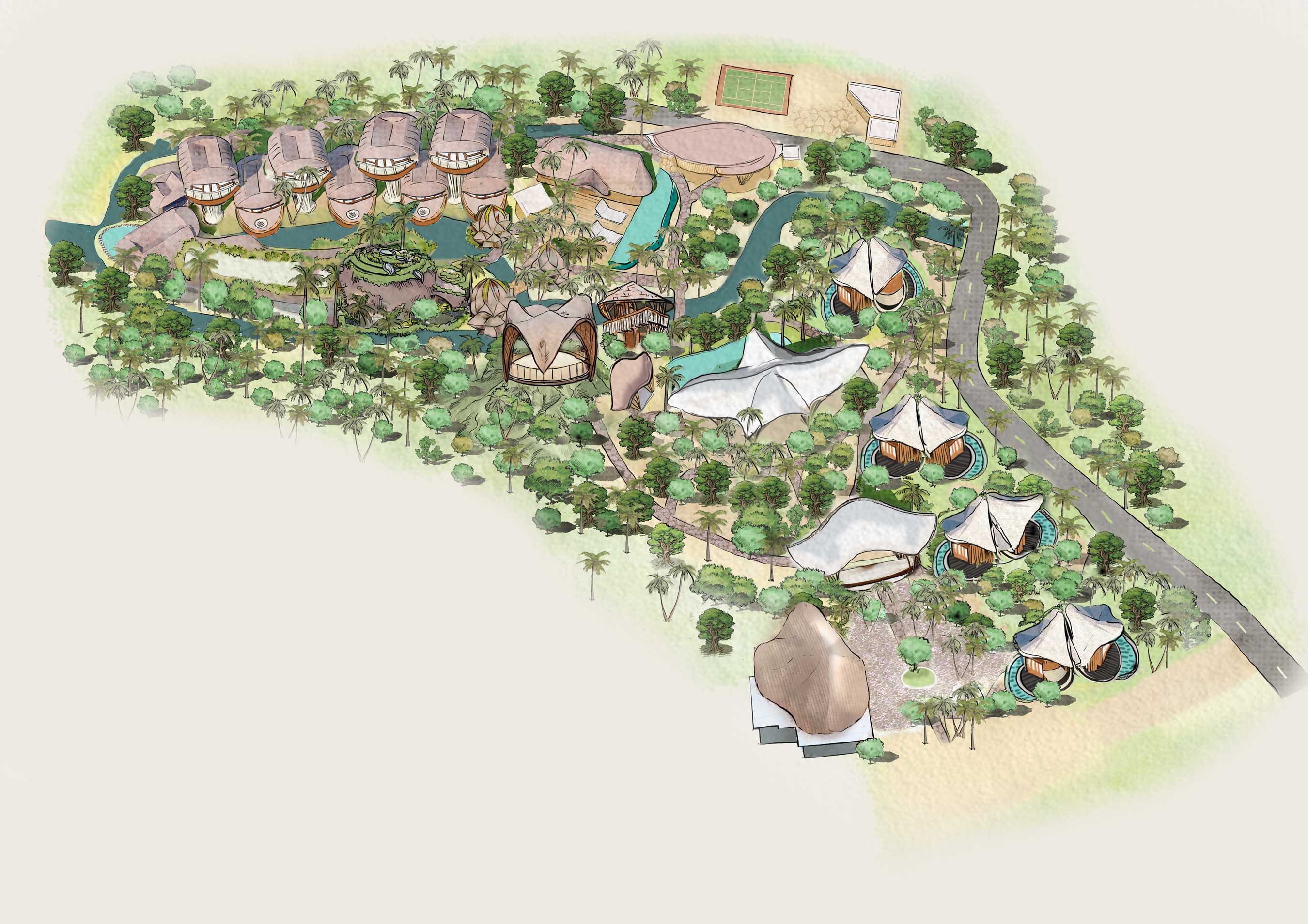 Ulaman resort map